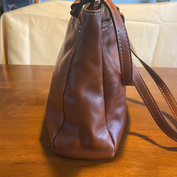 Patricia Nash Brown Leather Shoulder Bag Tote Purse Excellent condition Roomy - Picture 7 of 14